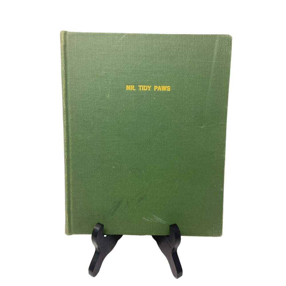 Mr. Tidy Paws, Frances Clarke Sayers (1936) RARE Book No Dustcover Library Copy